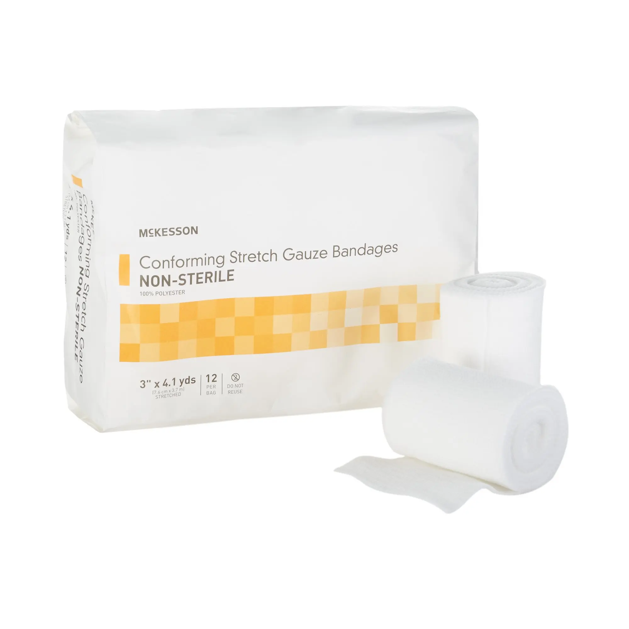 Conforming Bandage 3 Inch X 4-1/10 Yard NonSterile 