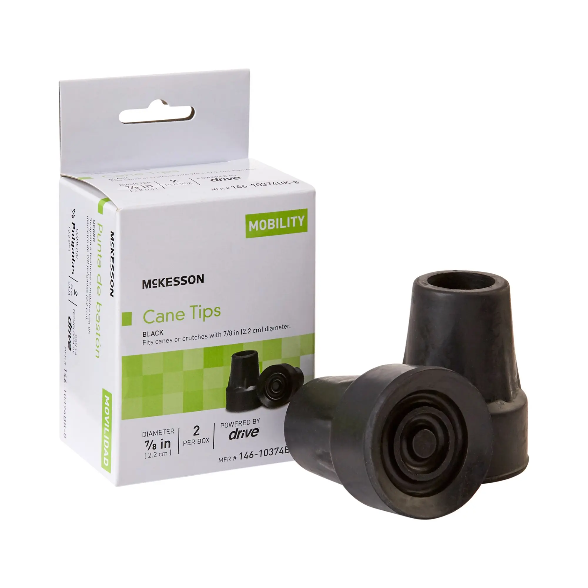 Cane Tips-Black