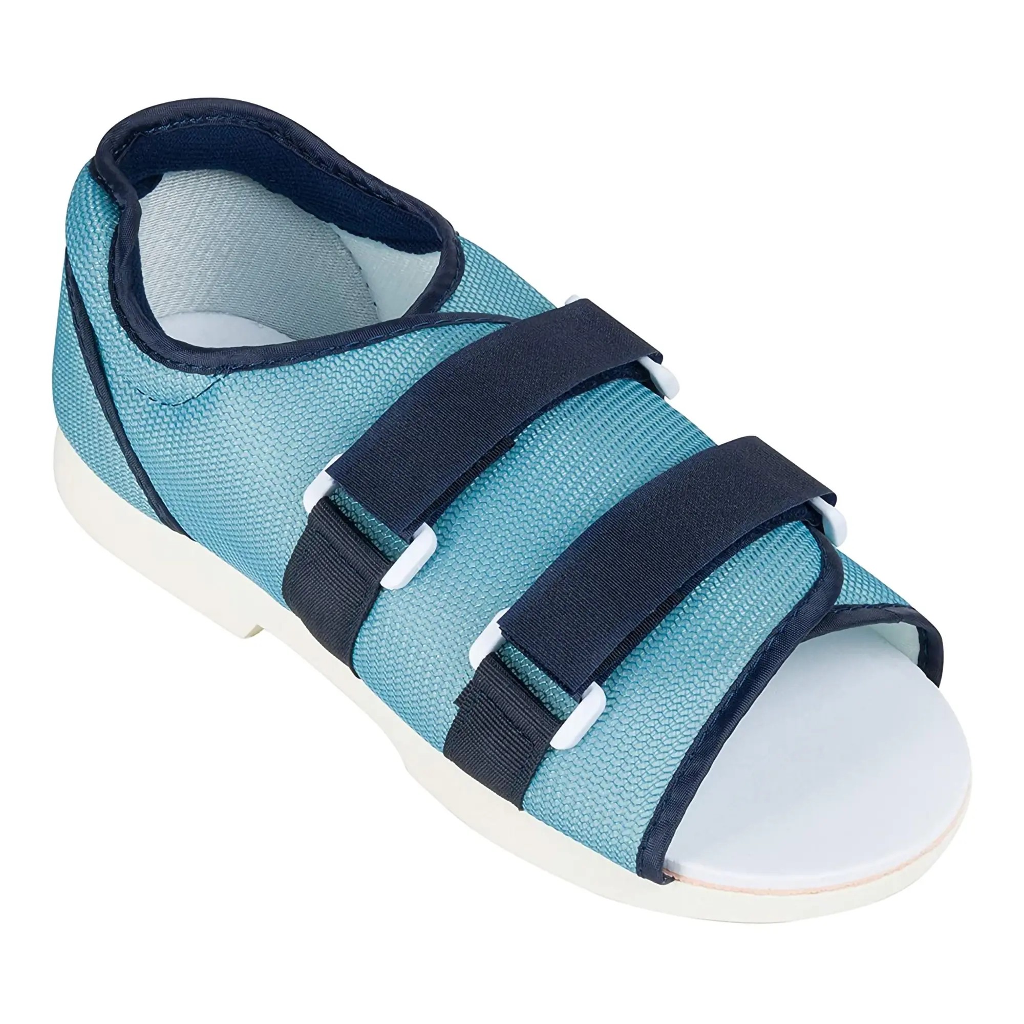 Mesh Top Post-Op Shoe Men Blue-Large