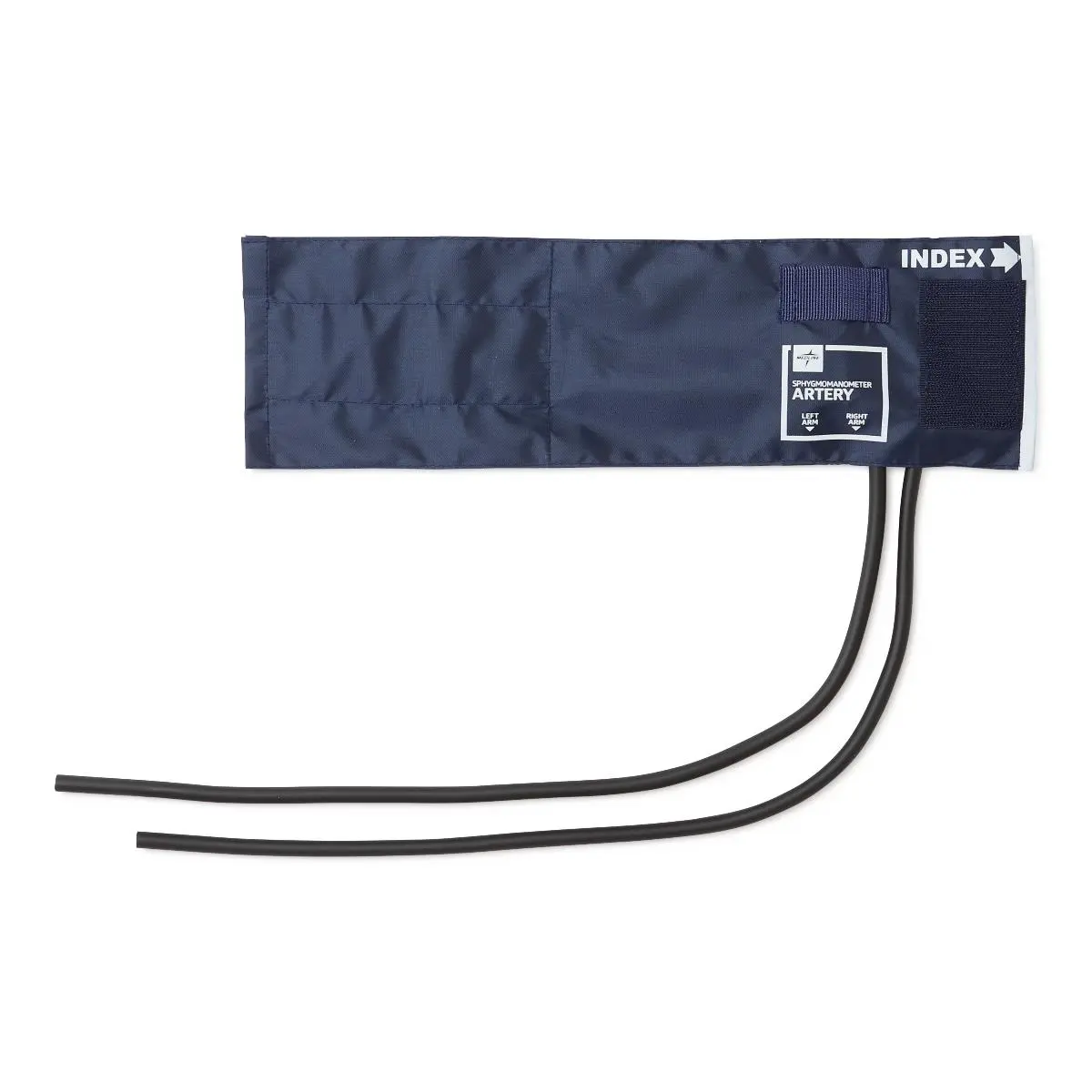 PVC Sphygmomanometer Bladder with 2-Tube Inflation Bag and Nylon Range Finder Cuff, Large Adult
