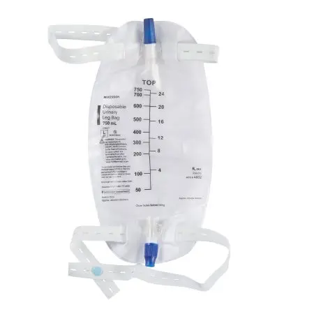 Disposable Urinary Leg Bag 750mL Sterile